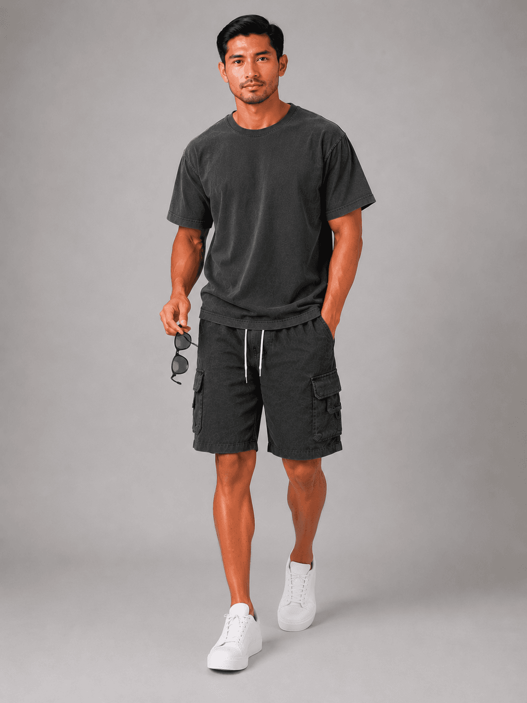 Nature Utility Cargo Shorts