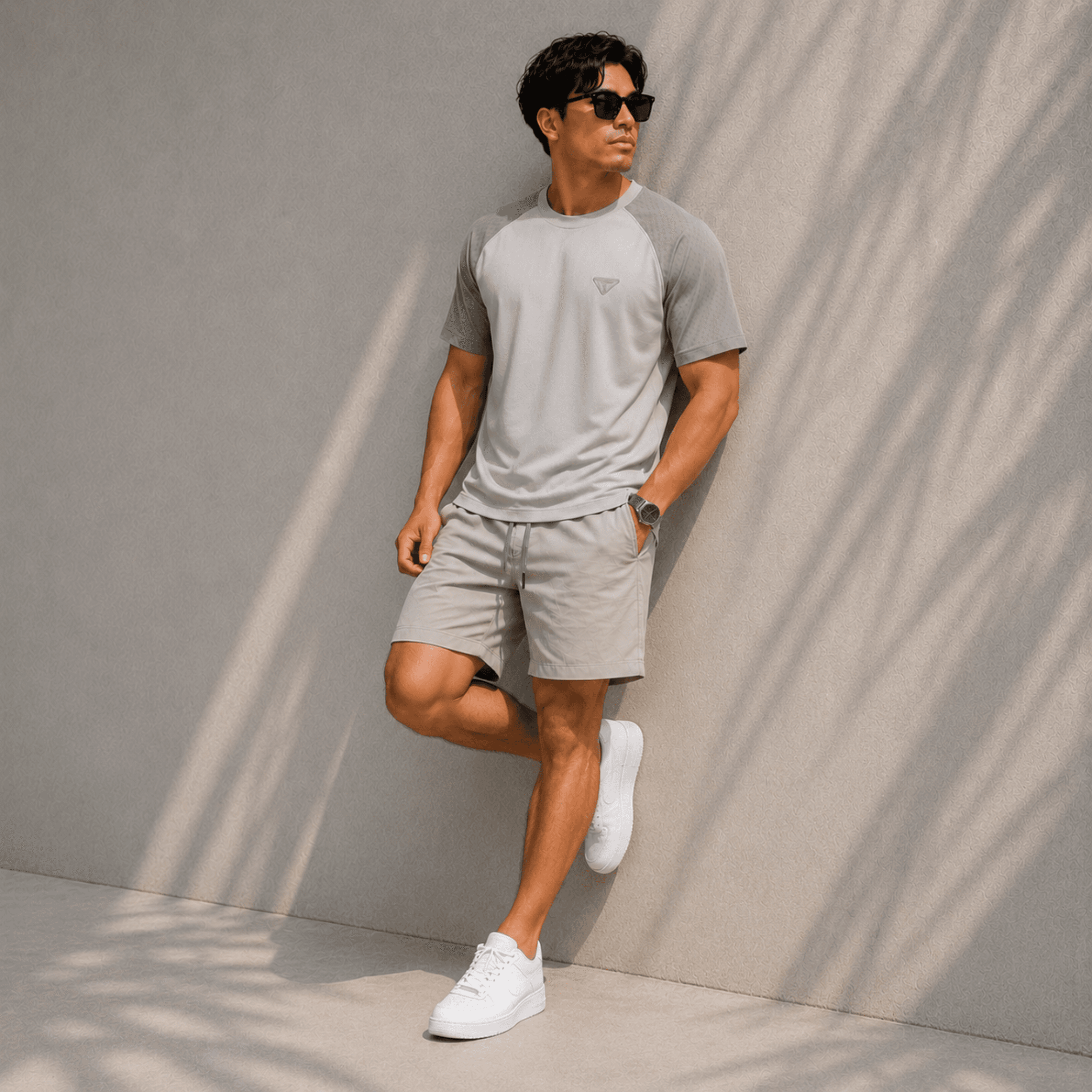 Two-Tone Raglan T-Shirt