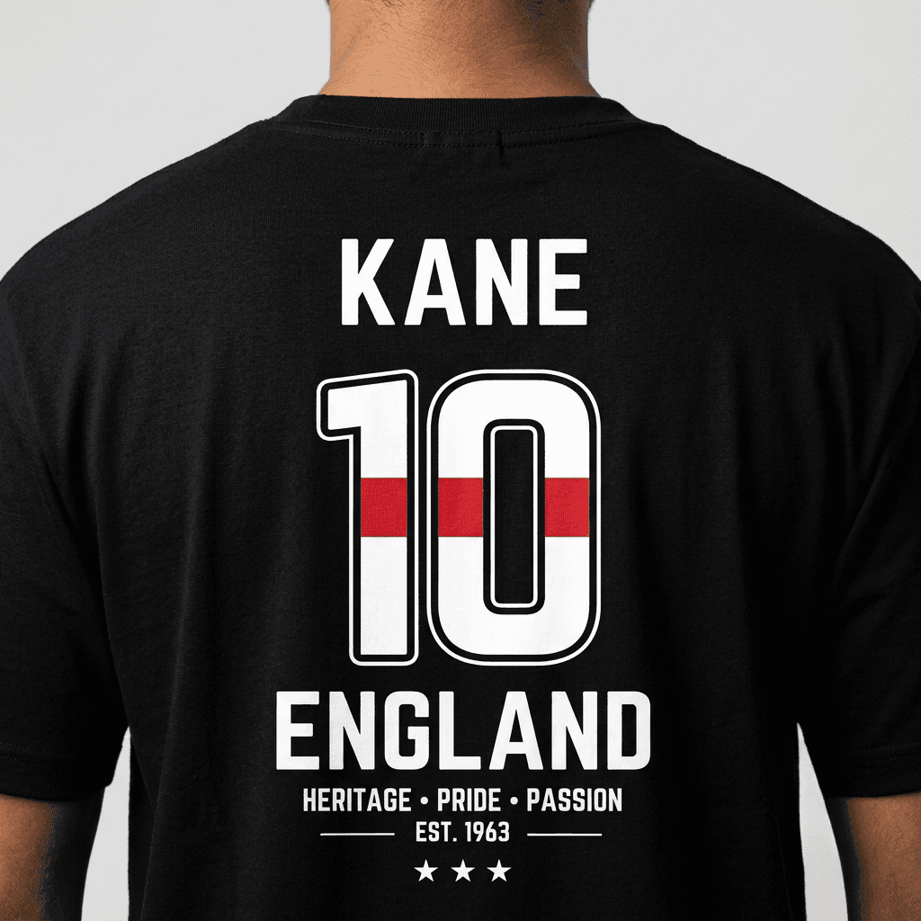 England Heritage Football Tee