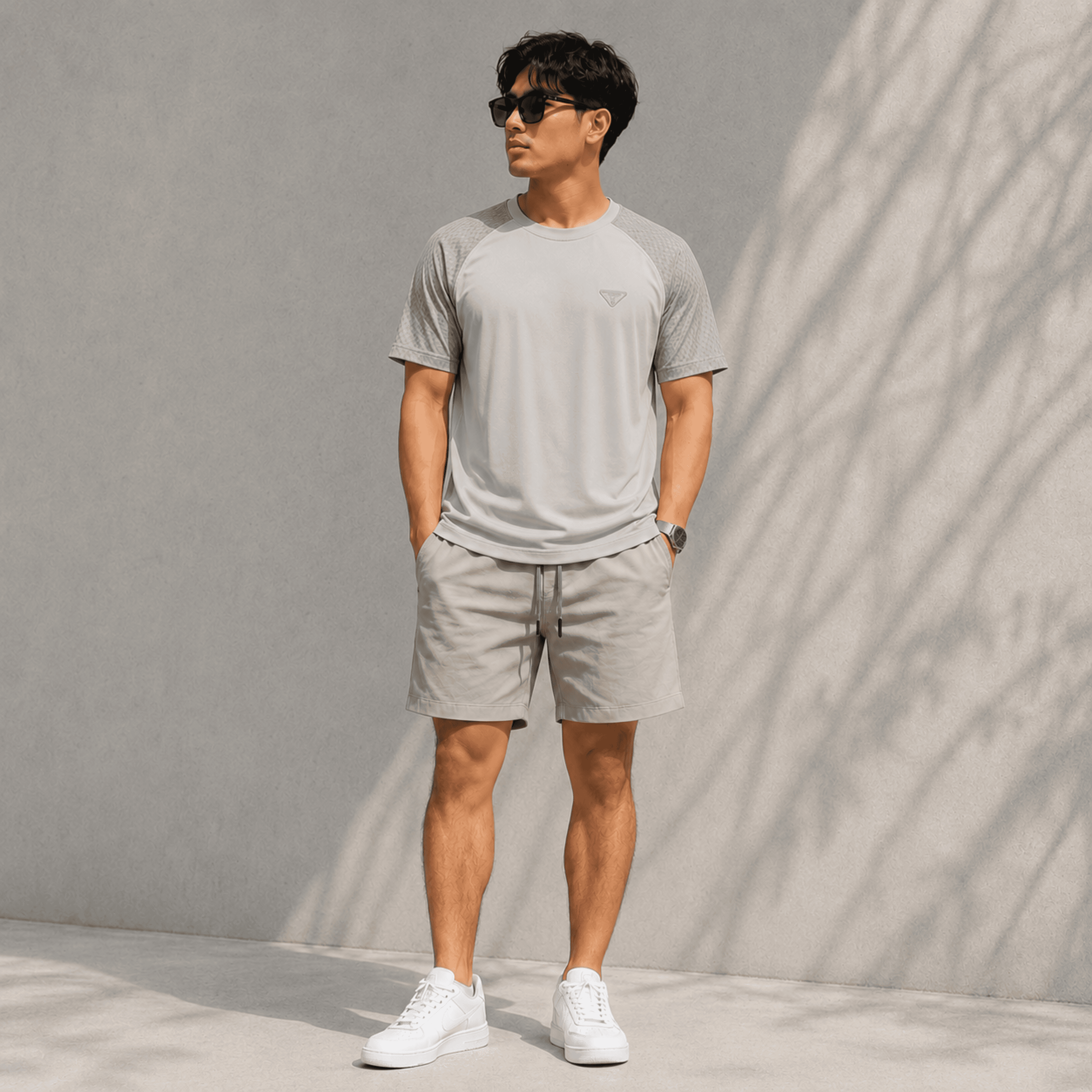 Two-Tone Raglan T-Shirt