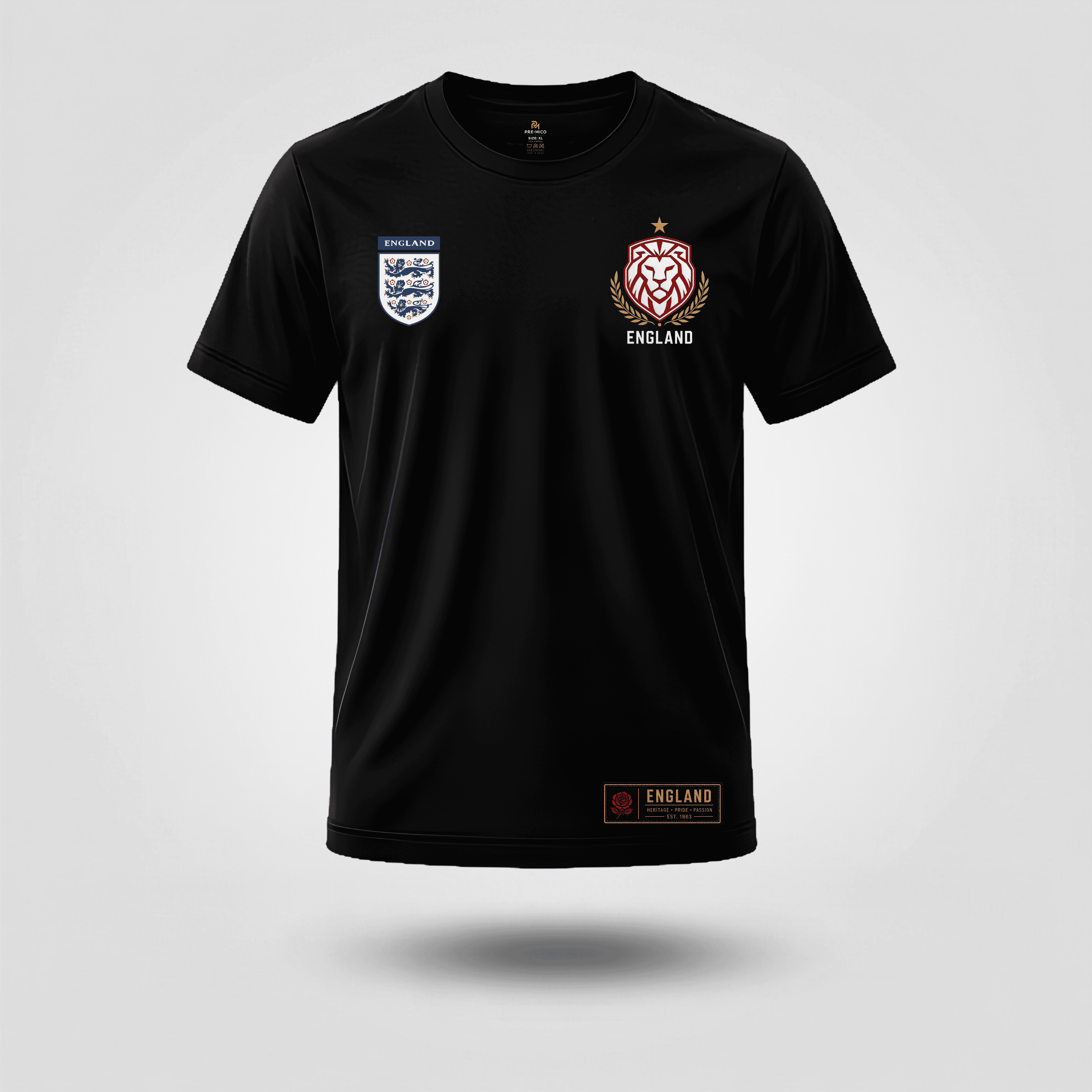 England Heritage Football Tee