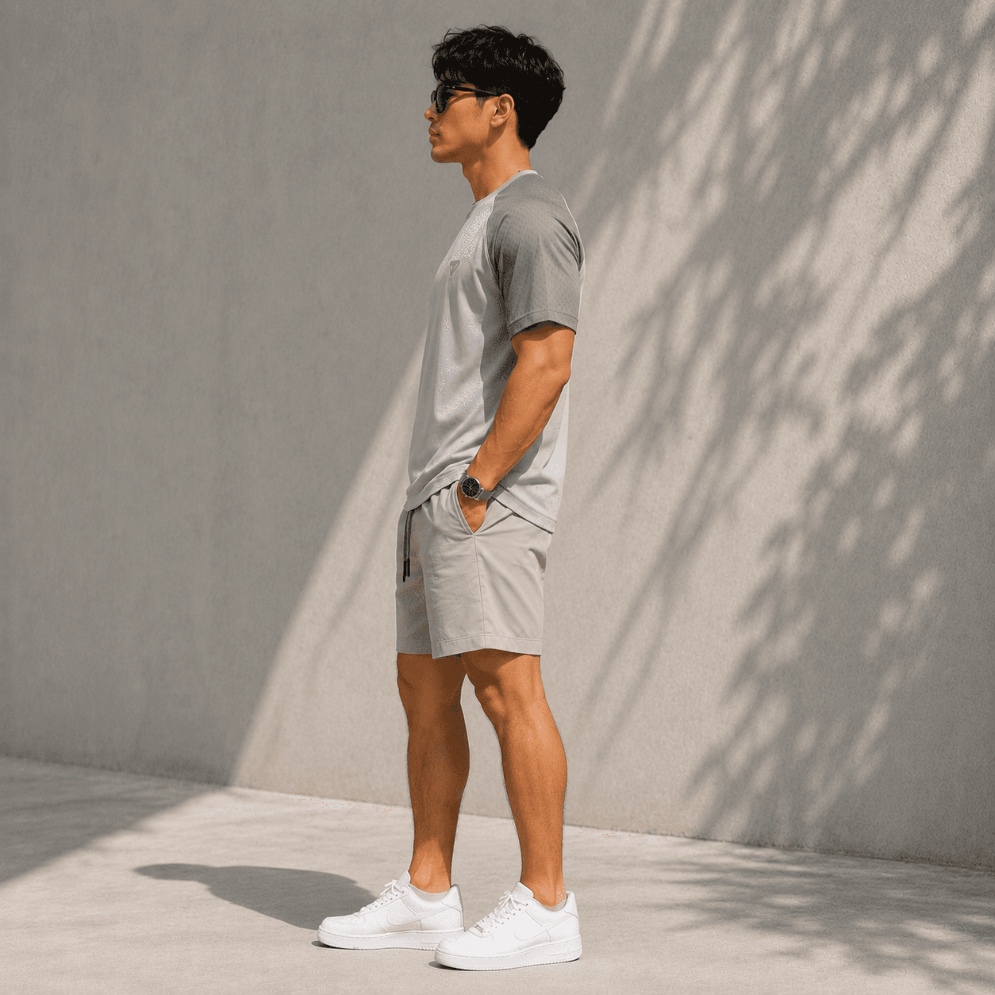 Two-Tone Raglan T-Shirt
