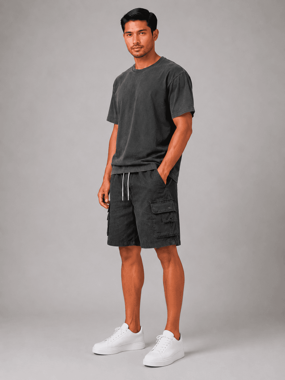 Nature Utility Cargo Shorts