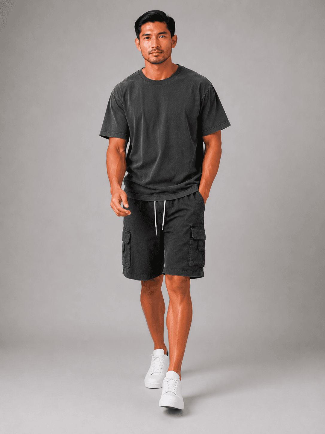Nature Utility Cargo Shorts