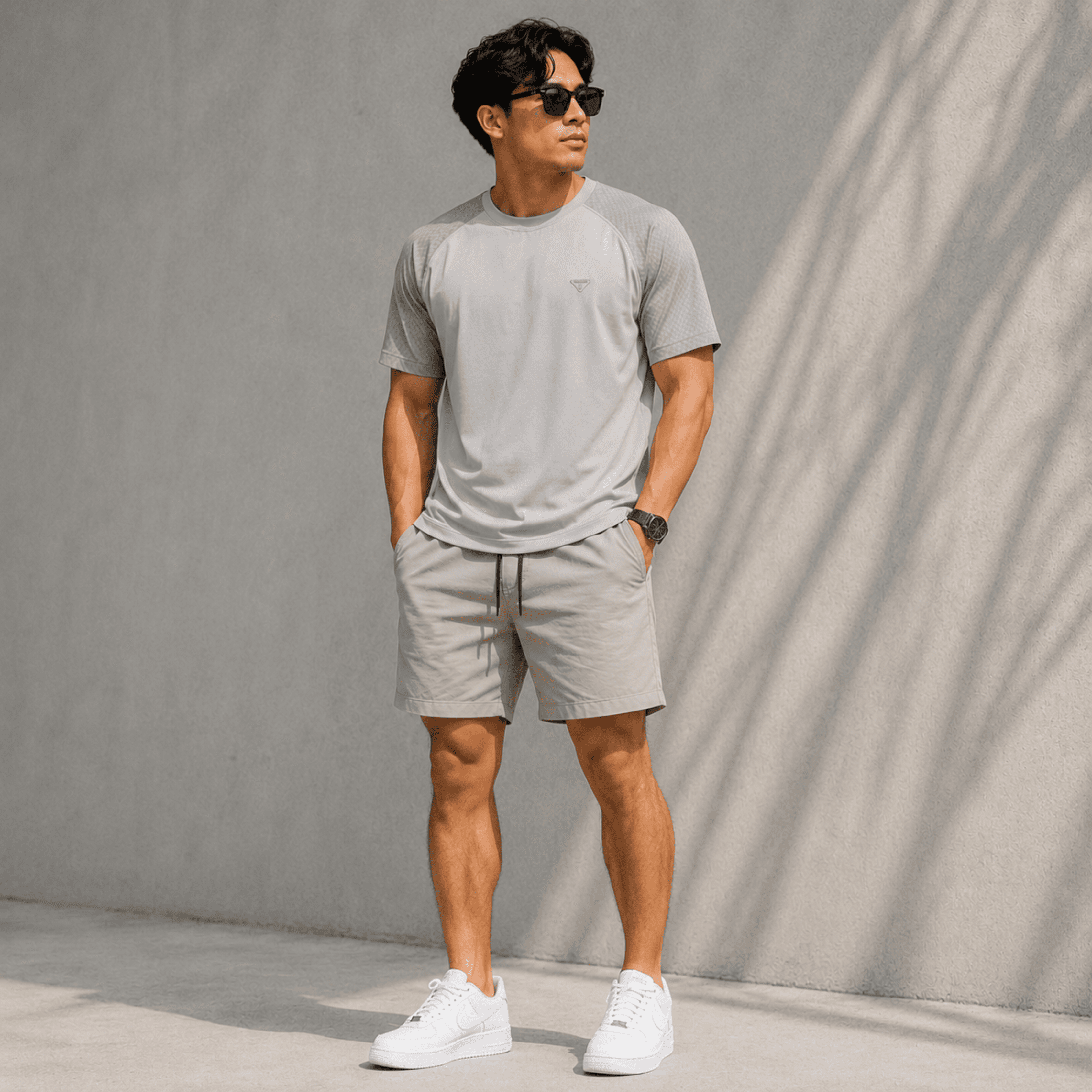 Two-Tone Raglan T-Shirt