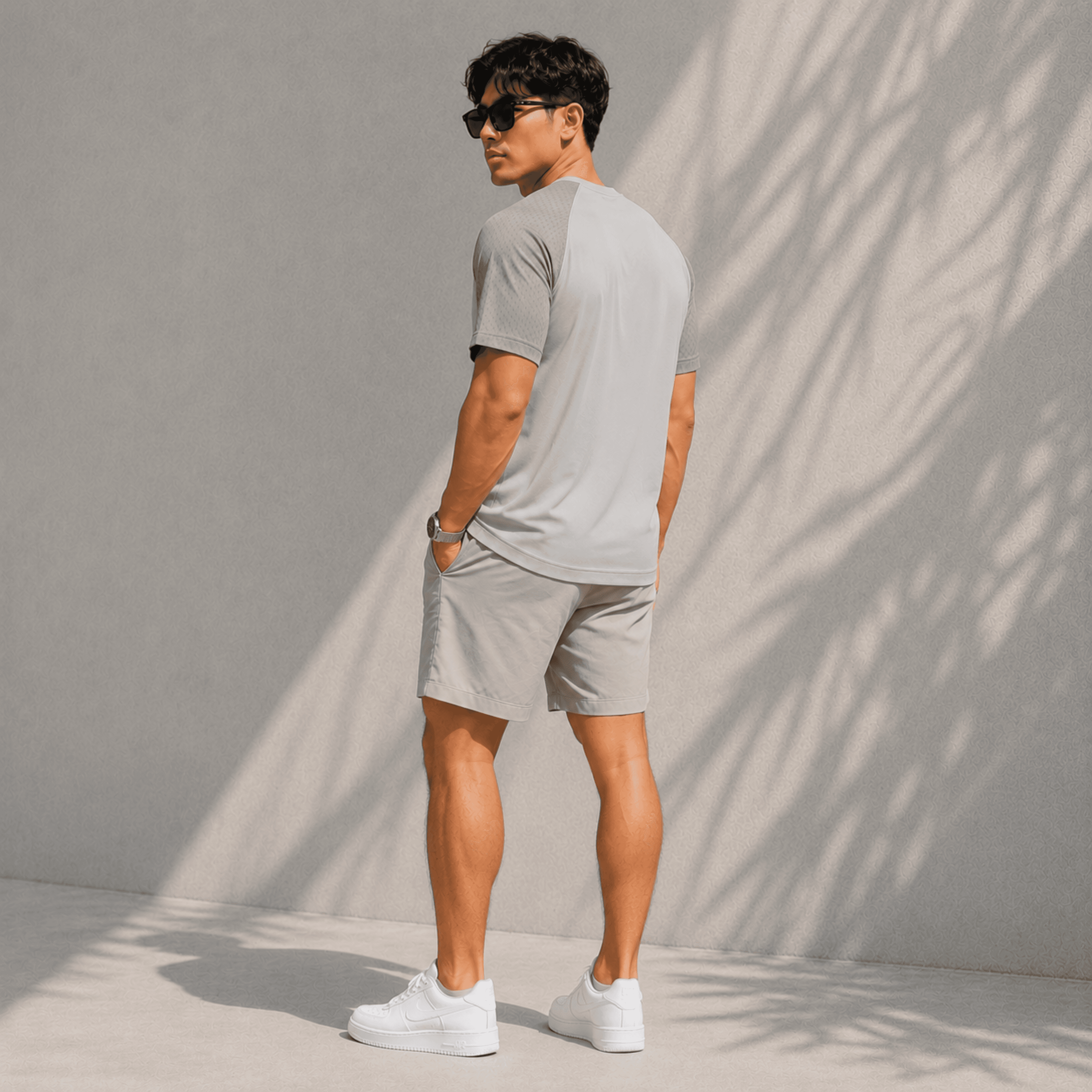 Two-Tone Raglan T-Shirt
