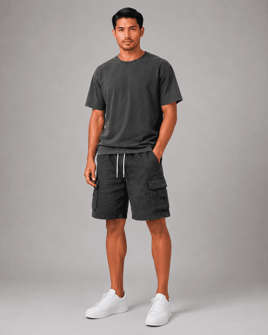 Nature Utility Cargo Shorts