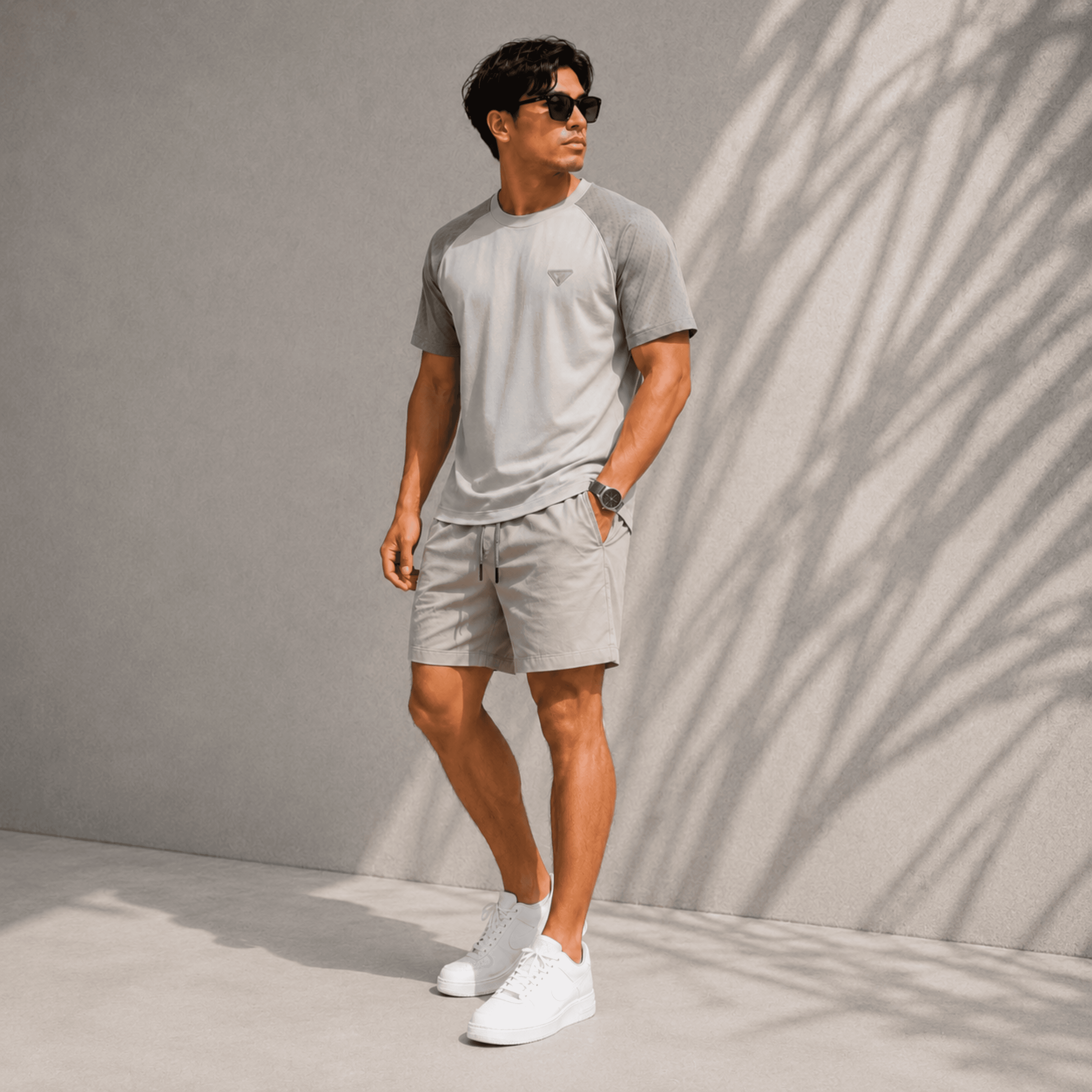 Two-Tone Raglan T-Shirt