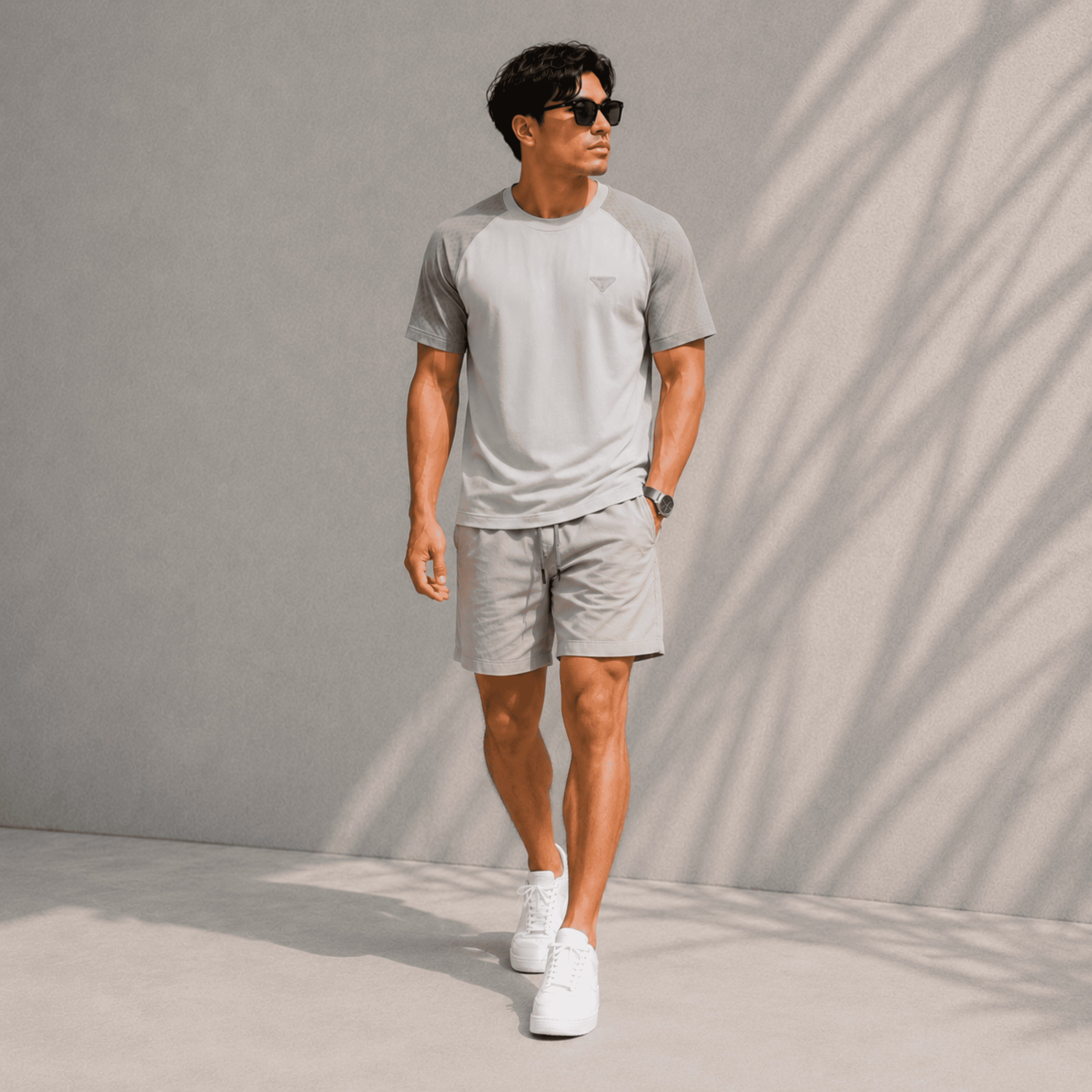 Two-Tone Raglan T-Shirt